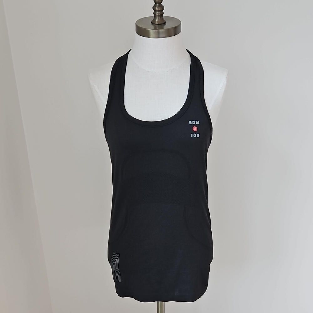 Lululemon Swiftly Black Racerback Tank Top